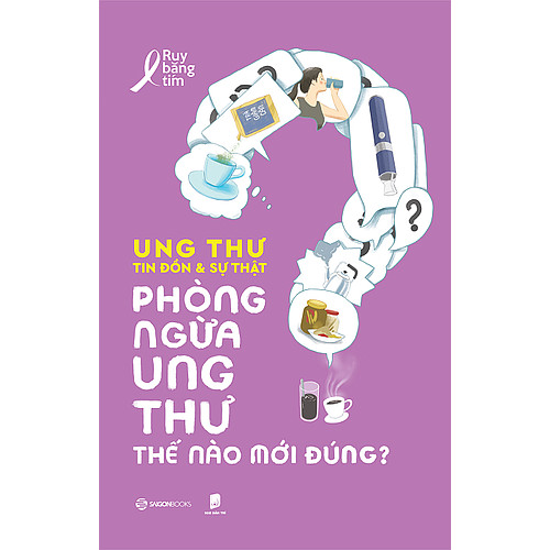 Combo 05 Bộ sách: UNG THƯ - TIN ĐỒN VÀ SỰ THẬT - Tác giả Ruy Băng Tím (Mua 5 bộ tặng 1 bộ)