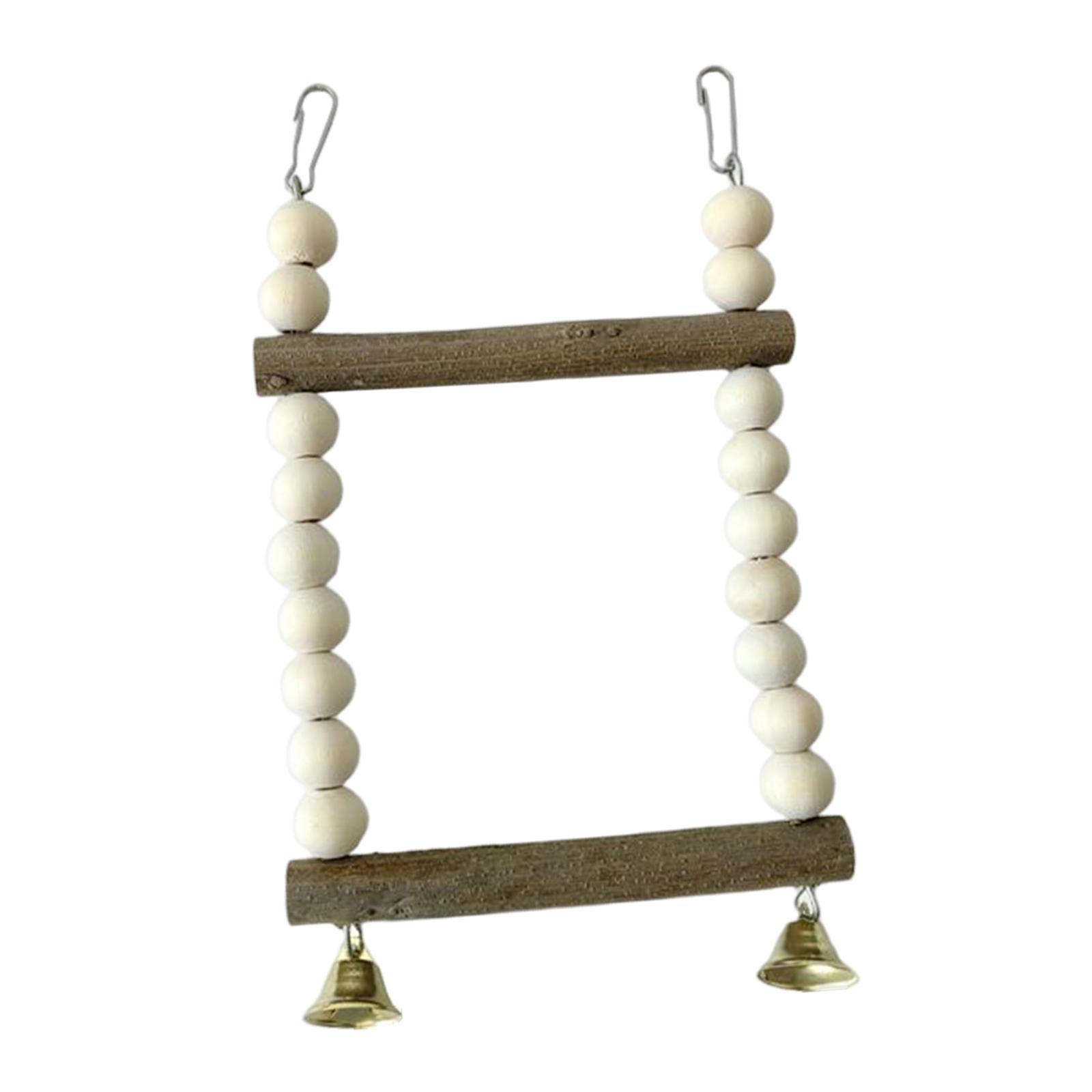 Parrots Cage Hanging Toys Chewing Bite Small Parakeets Training Bird Swing