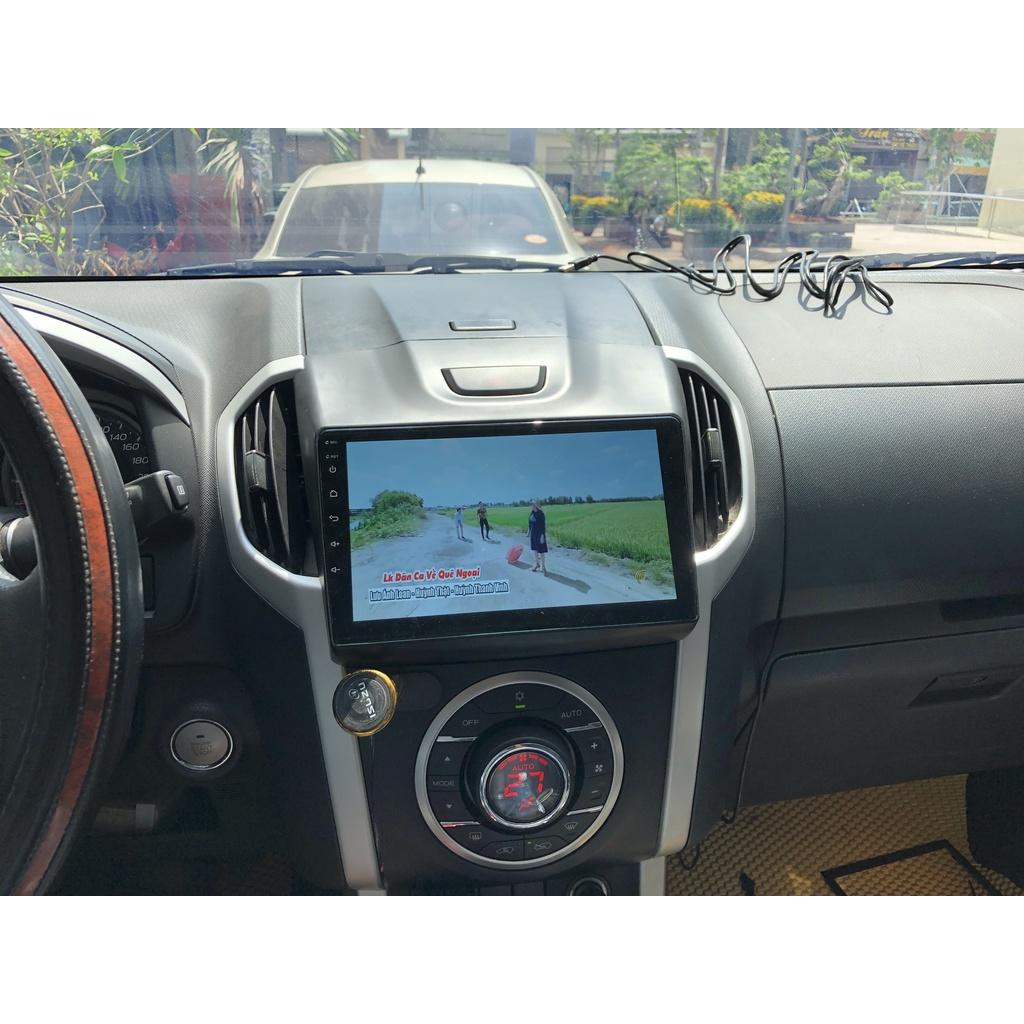 Mặt dưỡng kèm dây nguồn lắp màn hình android cho xe CHEVROLET DMAX