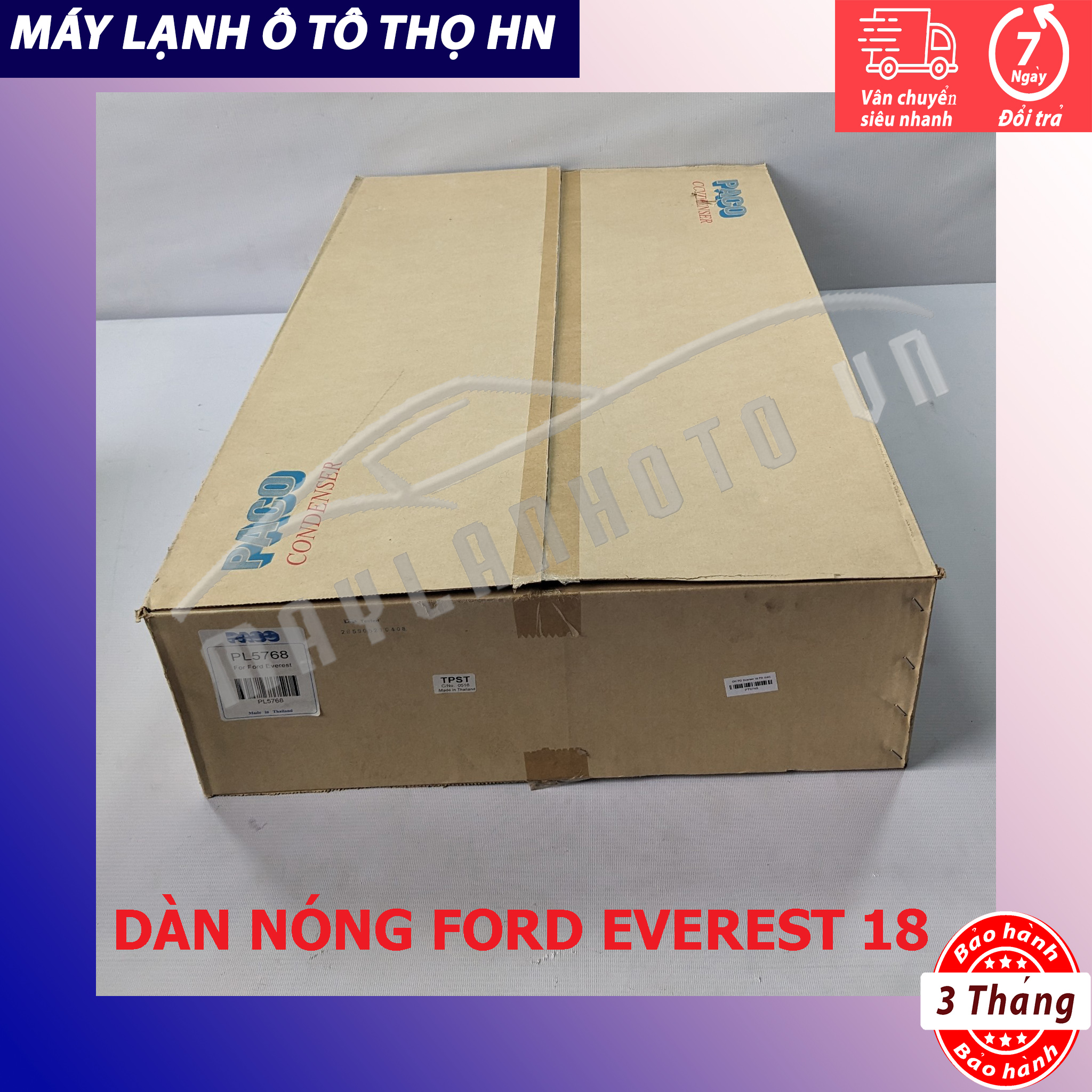 Dàn nóng Ford Everest 2016 2017 2018 Hàng xịn Thái Lan 16 17 18
