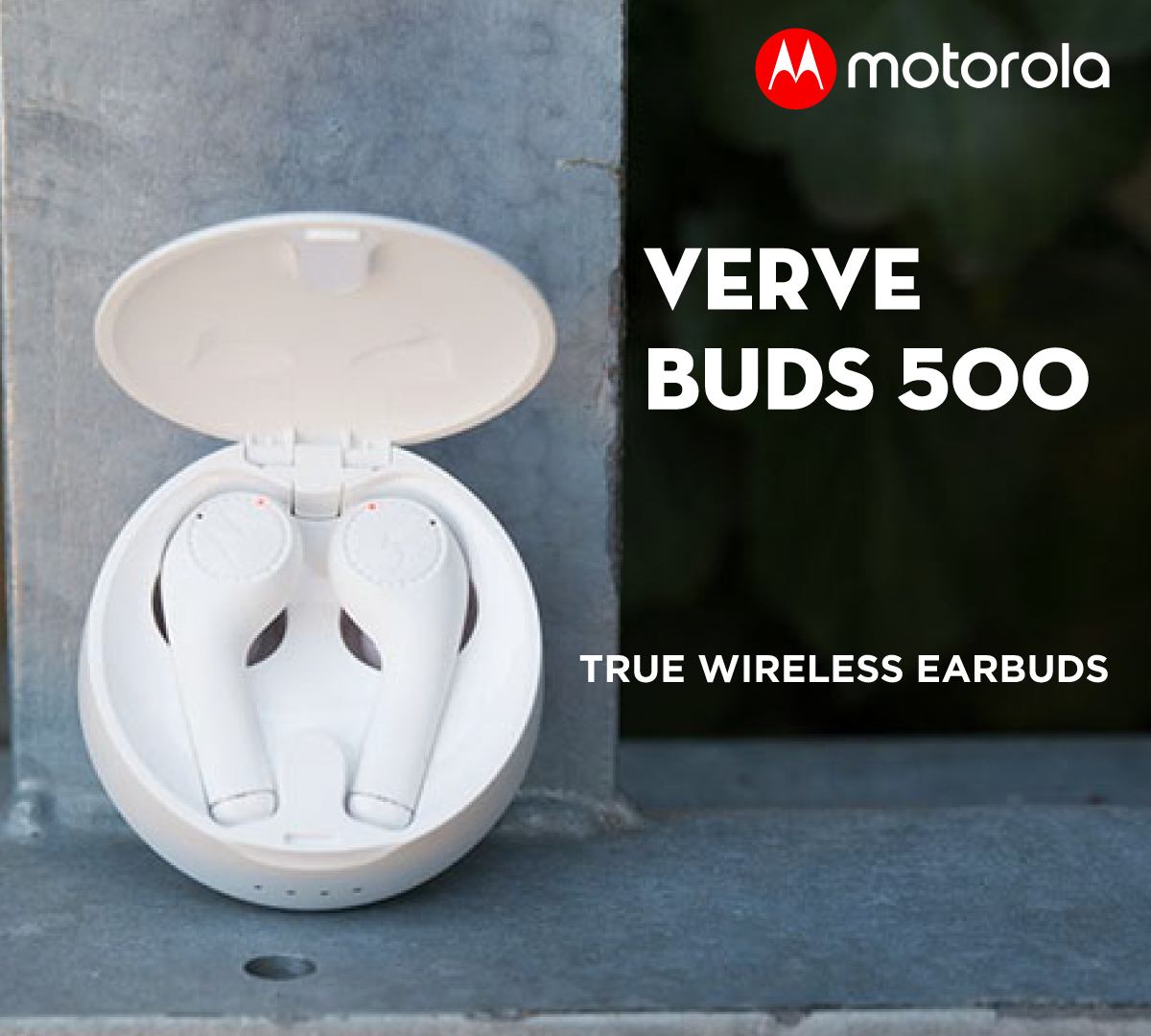 Tai Nghe Bluetooth Motorola Vervebuds 500 - Hàng Chính Hãng