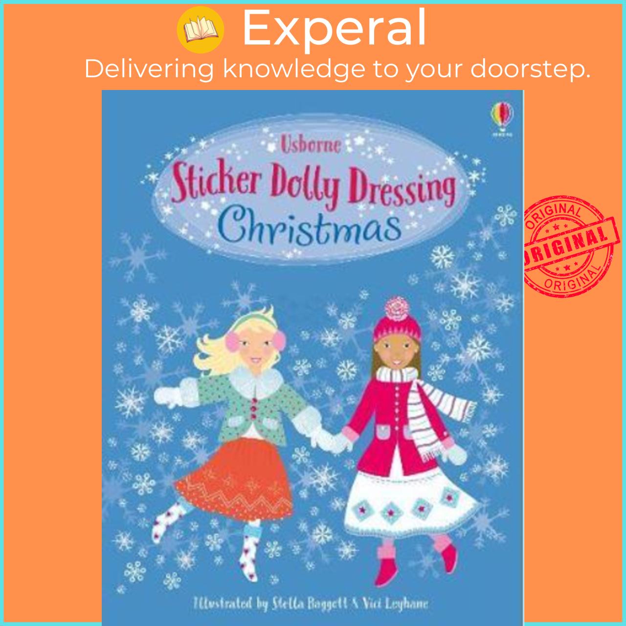Sách - Sticker Dolly Dressing Christmas by Leonie Pratt