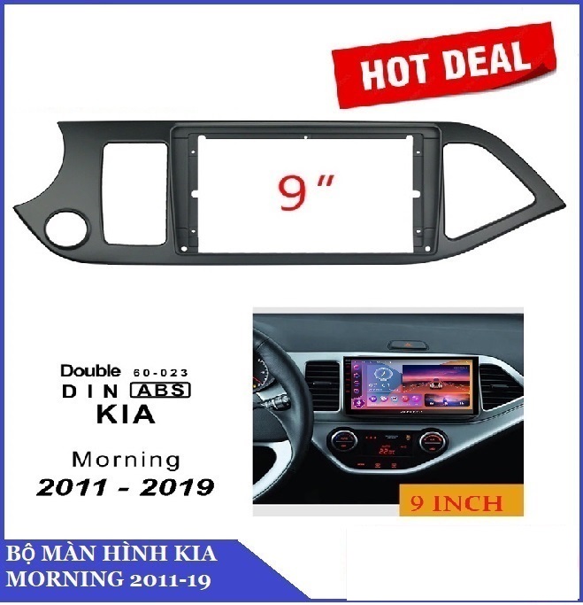 [HỖ TRỢ LẮP ĐẶT TẠI HÀ NỘI BỘ MÀN HÌNH DVD ANDROID Ô TÔ A.5 XE KIA MORNING 2011-2019  Bộ nhớ 2GB RAM+ 32GB ROM  KÈM MẶT DƯỠNG+JACK NGUỒN THEO XE 