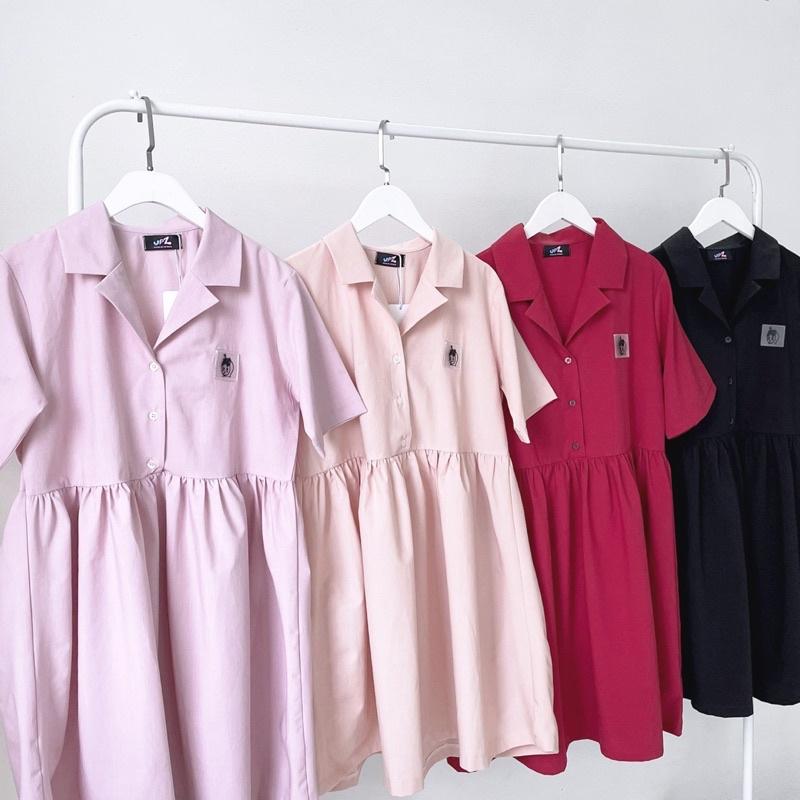 UPZ Đầm Babydoll Logo Hình