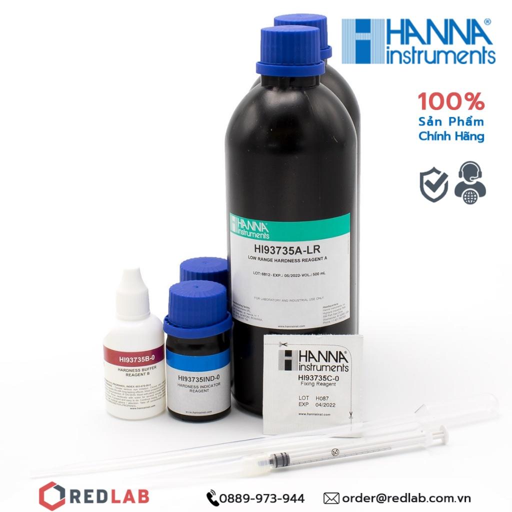 Thuốc thử độ cứng tổng Thang Thấp dùng cho máy đo Hanna HI93735-00