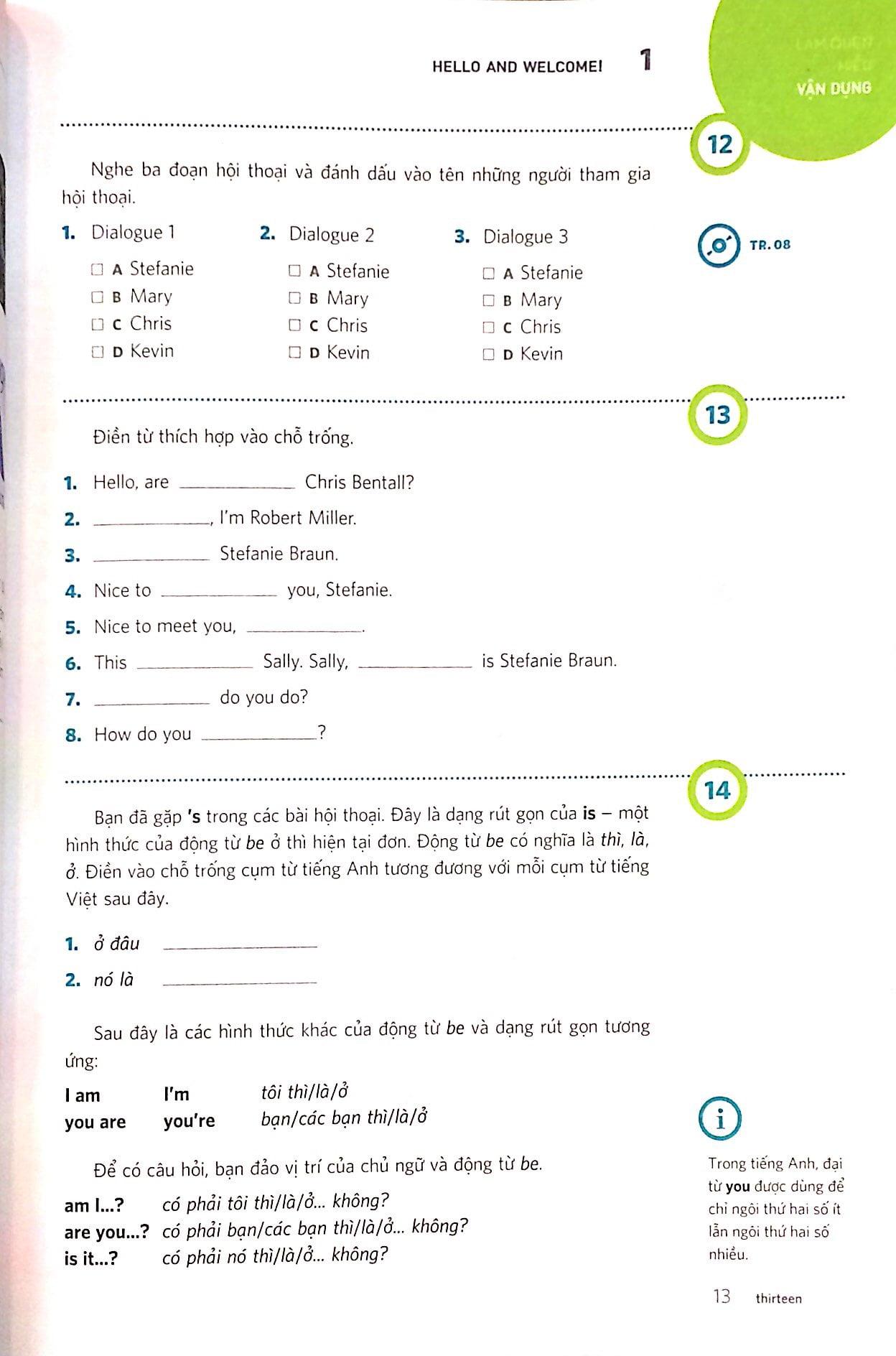 Sách The Complete Course On ENGLISH For Me (Kèm file MP3)