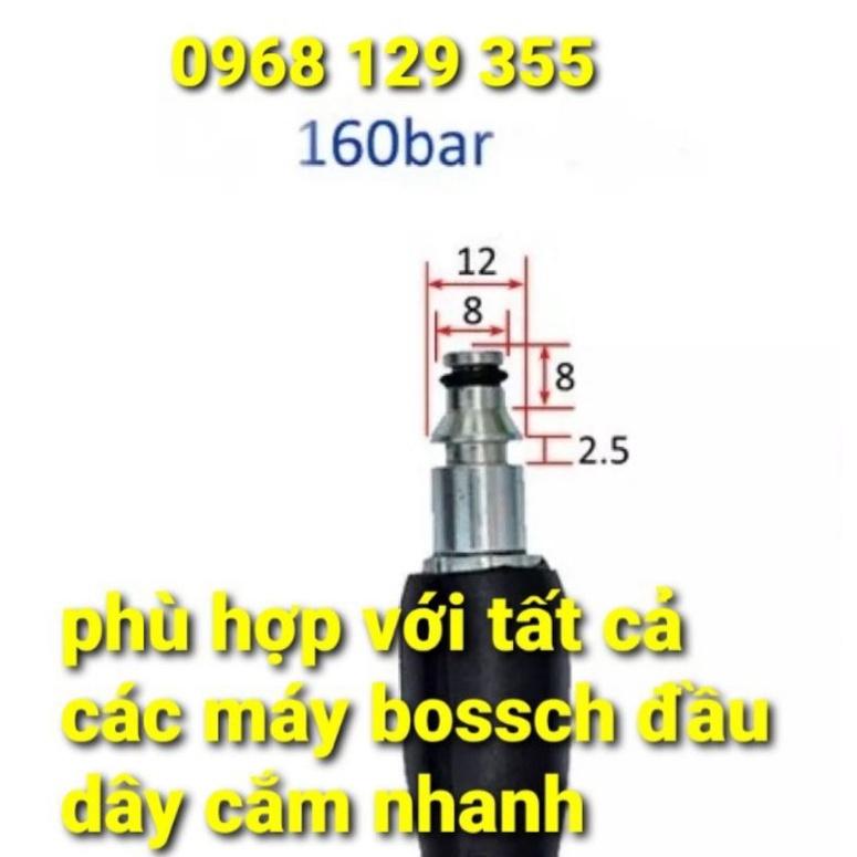 dây rửa xe áp lực cao dùng được cho máy rửa xe bossch