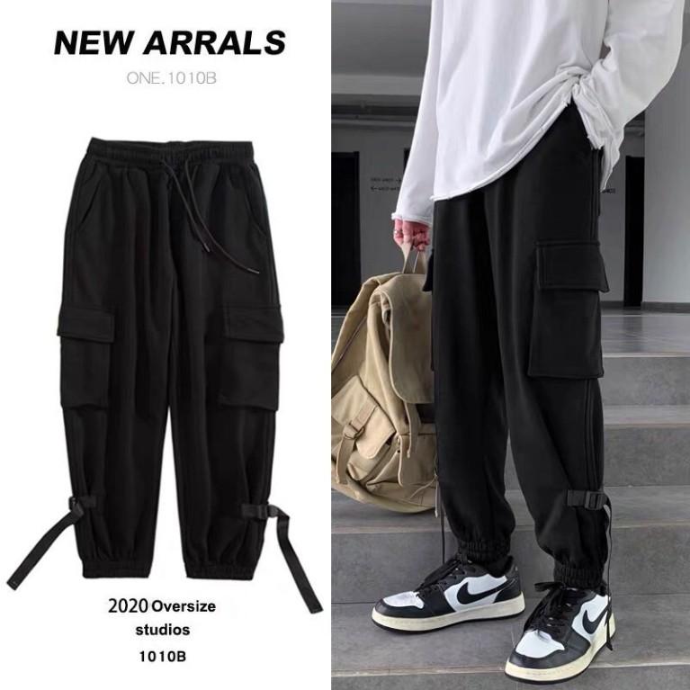 Quần jogger túi hộp cột dây chân_TOPONESTORE