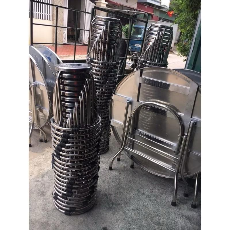 Ghế inox cao 30 cm đẹp 304