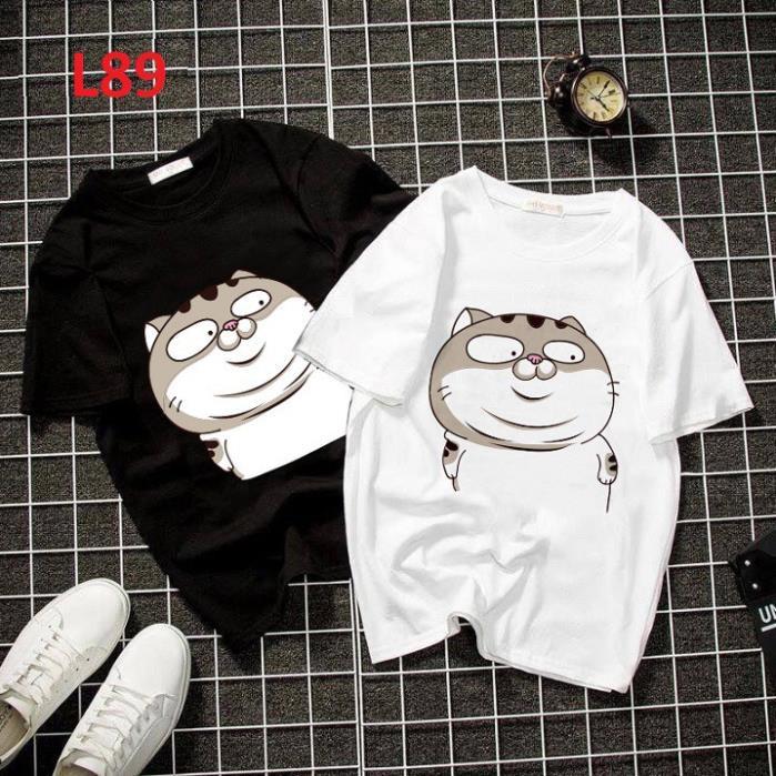XẢ LỖ Áo thun MÈO BÉO AMI BỤNG BỰ Siêu toa khổng lồ - Bộ 2