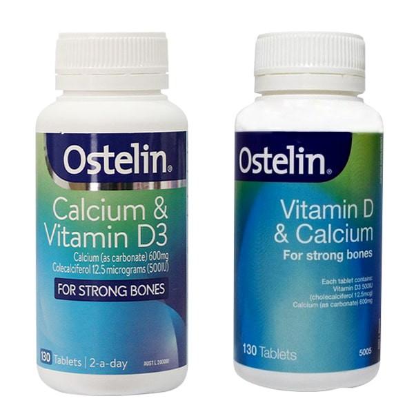 Canxi & vitamin D Ostelin Úc cho bà bầu (130 viên)