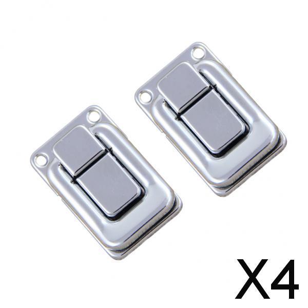 4xWooden Tool Jewelry Box Latch Catch Lock Boxes Hardware Accessories 2