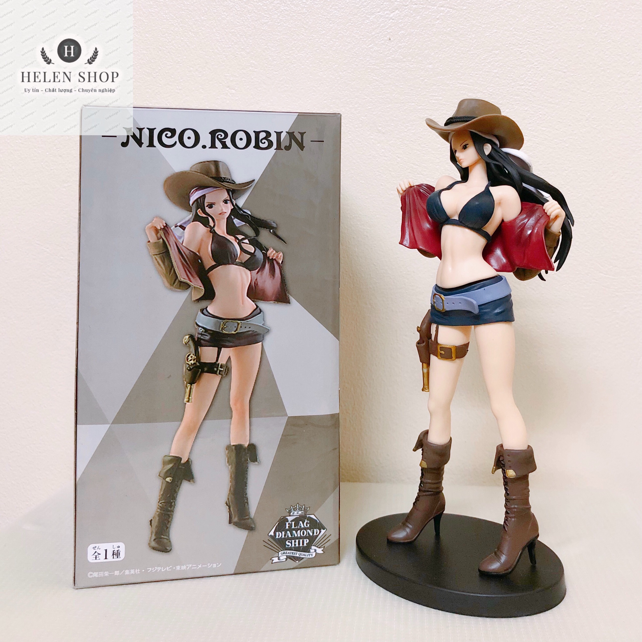 Mô hình One Piece Robin cao bồi cực xinh