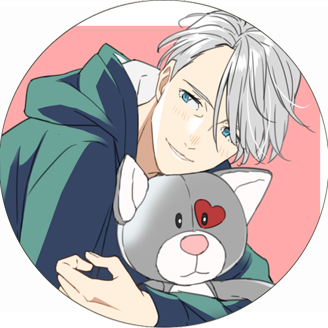 Huy hiệu Yuri!!! On Ice combo 3 cái khác nhau