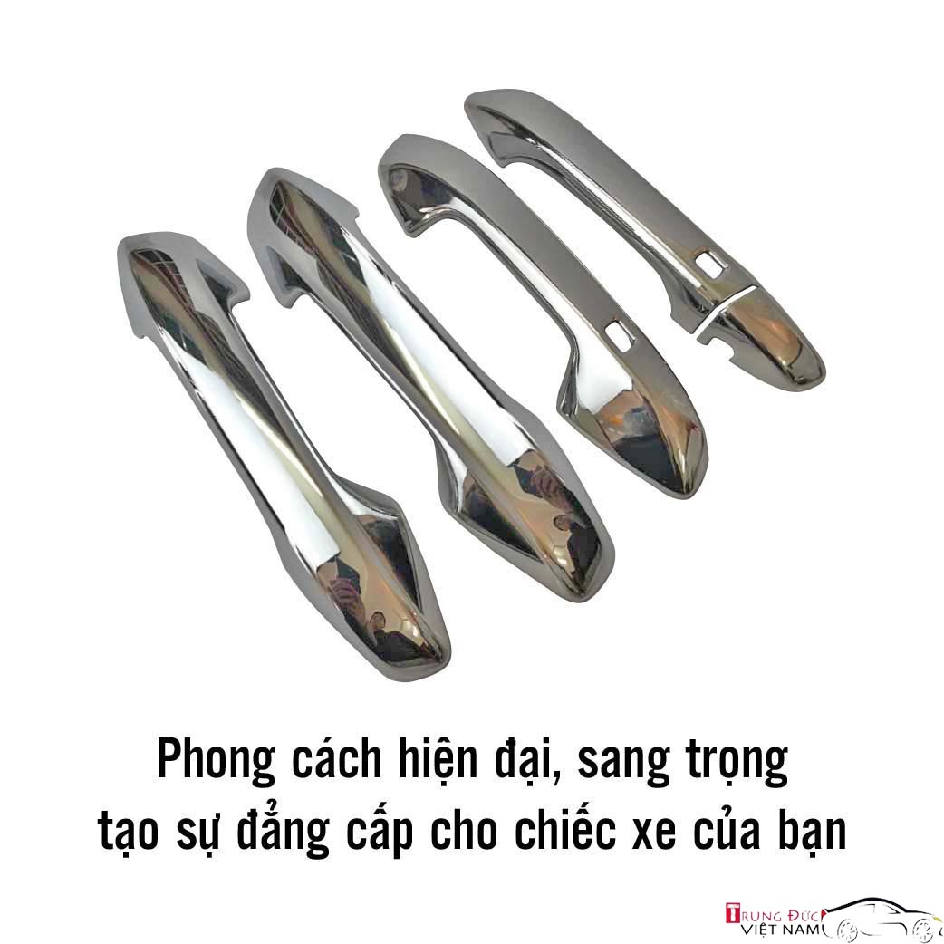 Ốp Tay Hõm Cửa Cho Dòng Xe KIA K3/CERATO Chất Liệu Nhựa ABS Mạ Crôm, Quà Tặng Khăn Lau Xe – Hàng Chính Hãng TDVN