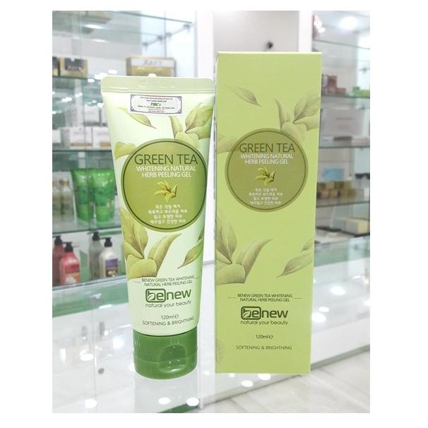 Kem tẩy da chết tế bào chết chiết xuất trà xanh Benew Pelling Gel Hàn Quốc