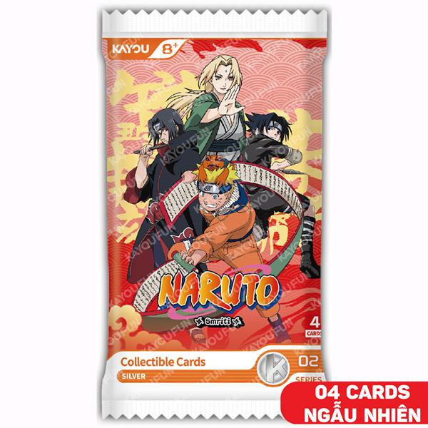 Card Bo Góc Naruto - Smriti - Earth Scroll-002-SEA - Kayou KN10 (4 Card Ngẫu Nhiên/Túi)