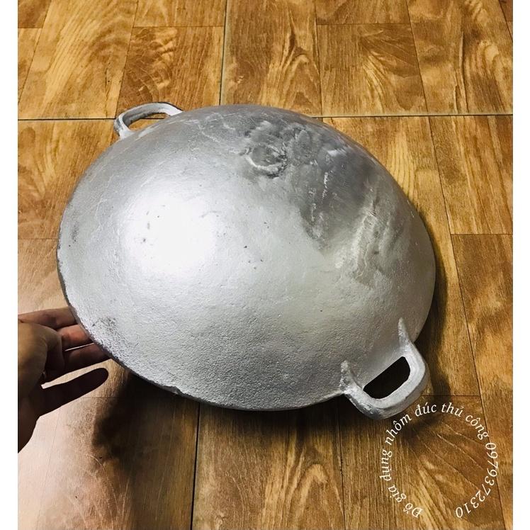 Chảo gang đáy võng size 36cm - chiên cơm, xào nấu thức ăn