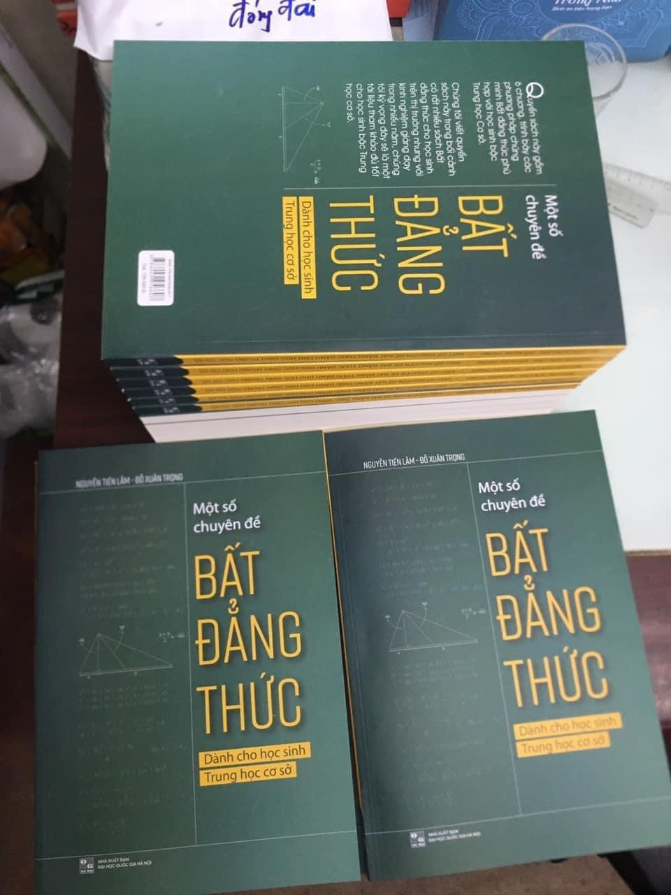 Sách - Một số chuyên đề bất đẳng thức dành cho học sinh THCS