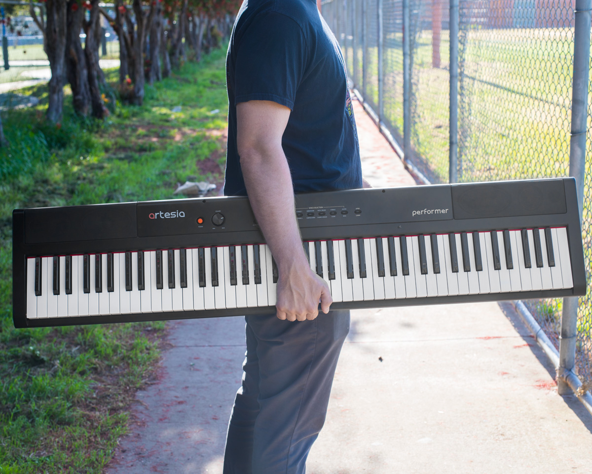 Đàn Piano điện/ Mobile Digital Piano - Artesia Performer - Best Digital Piano for Beginners - Màu đen