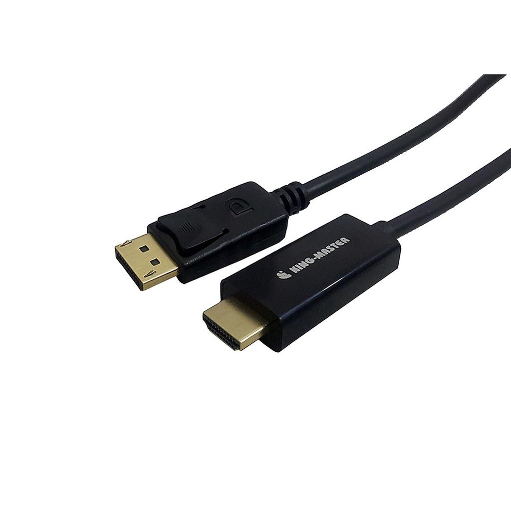 Cáp Displayport sang HDMI 1m8 Kingmaster KM 026