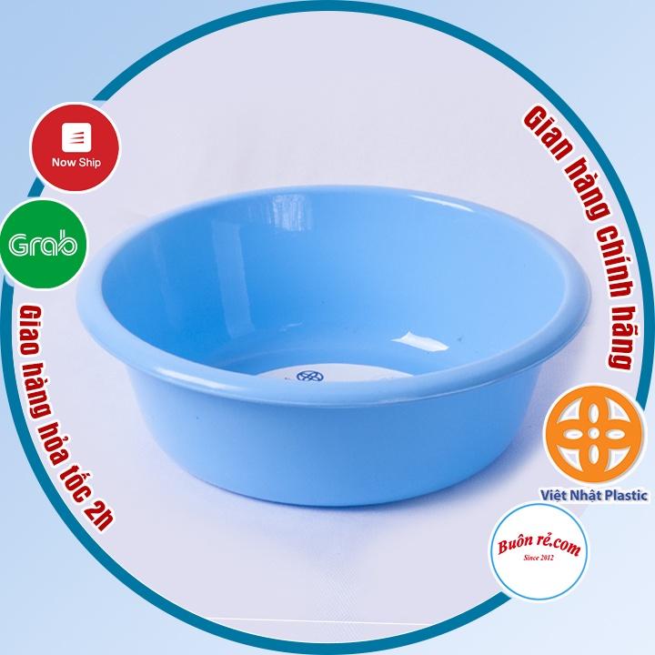 Chậu nhựa tròn đa năng Việt Nhật 3 size , Thau rửa mặt