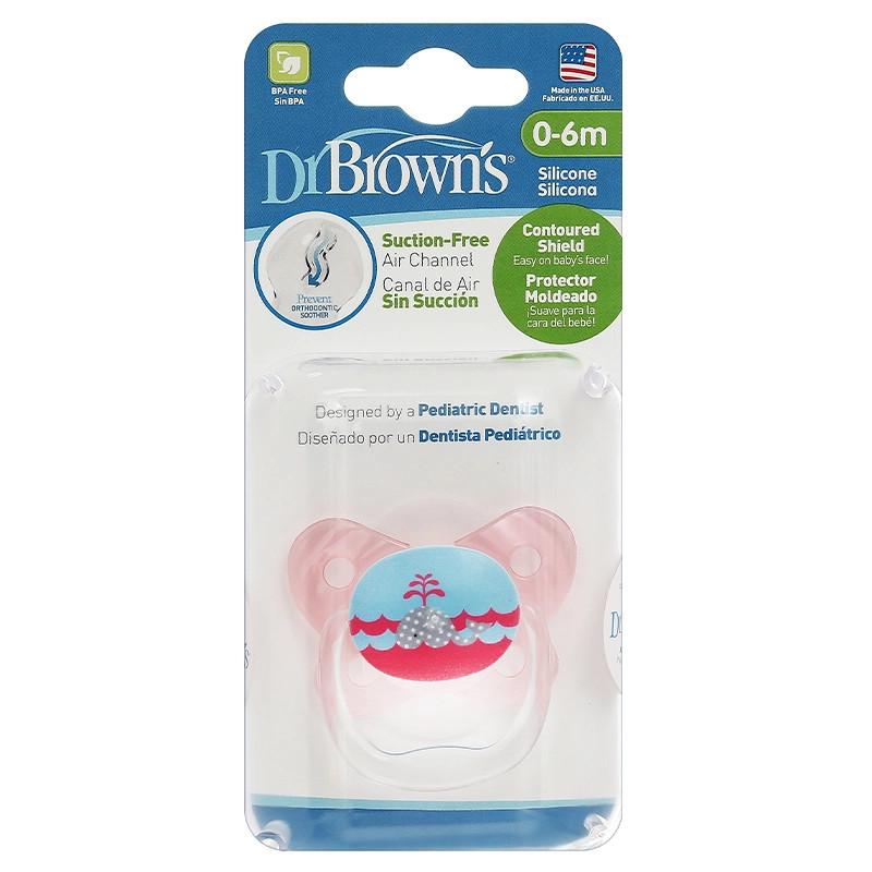 Ty ngậm đơn Prevent chỉnh nha Dr.Brown's