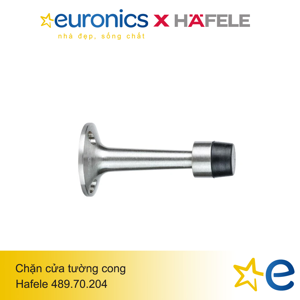 CHẶN CỬA TƯỜNG CONG HAFELE/489.70.204 - HÀNG CHÍNH HÃNG