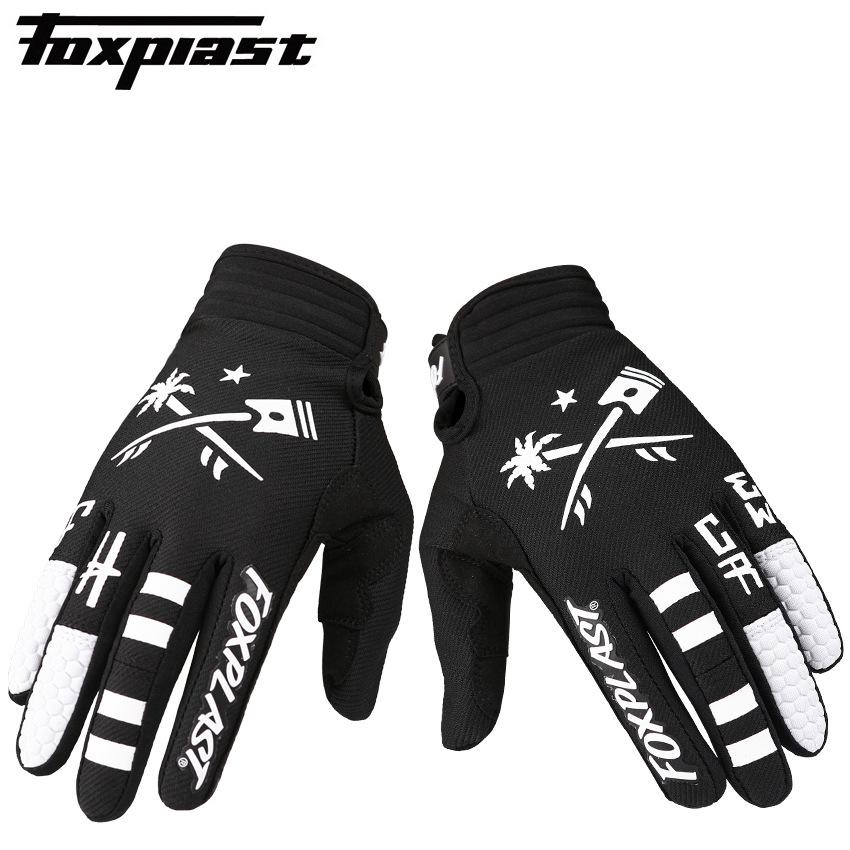 Full Ngón Tay Găng Tay Xe Đạp Thể Thao Đua Xe Găng Tay Xe Đạp Đường Bộ Đi Xe Đạp MX Xe Máy Núi Đang Xuống Dốc DH Găng Tay Da