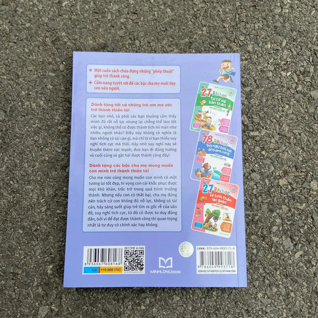 Sách- RLKNSDCHS - 78 Bài Học Suy Nghĩ Tích Cực Để Thành Công Dành Cho Học Sinh Thiên Tài