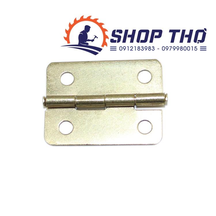 Bản lề trơn màu vàng KT 17mm*18mm