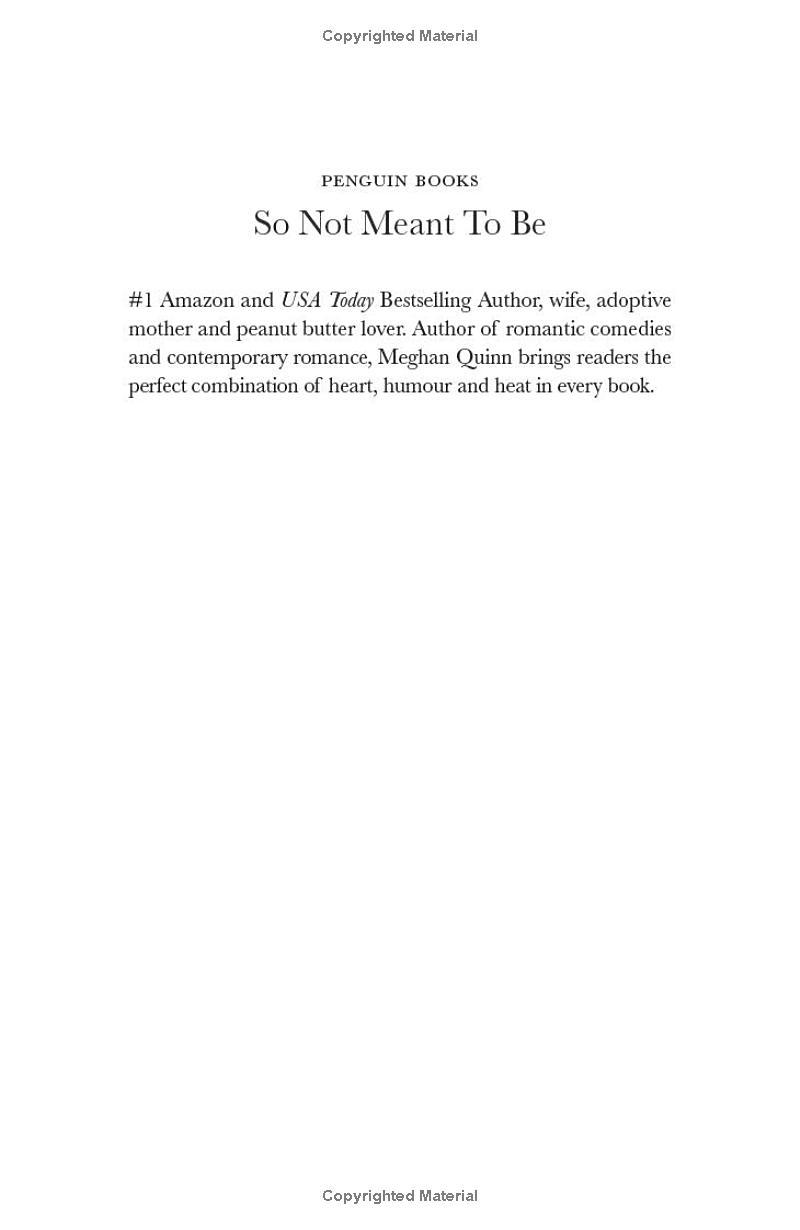 So Not Meant To Be: The No. 1 Bestseller