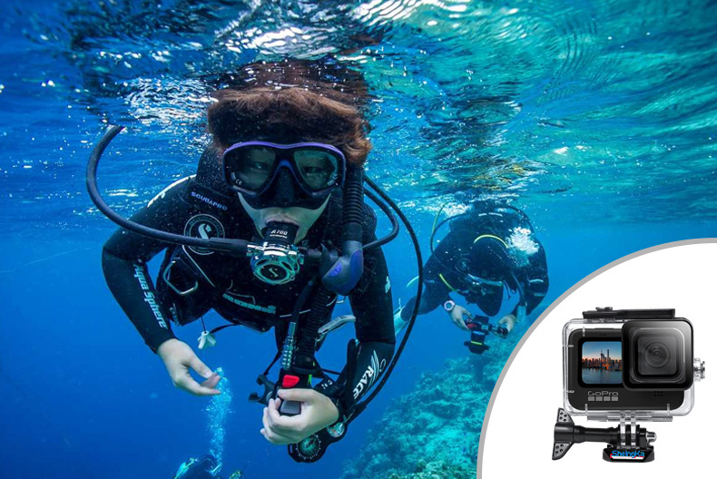 Vỏ chống nước cho GoPro Hero 9, GoPro Hero 10, GoPro Hero 11