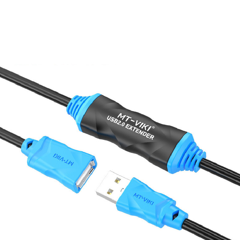 Cáp nối dài USB 2.0 15m Có IC khuếch đại tín hiệu MT-UD15 VIKI - Hàng Chính Hãng