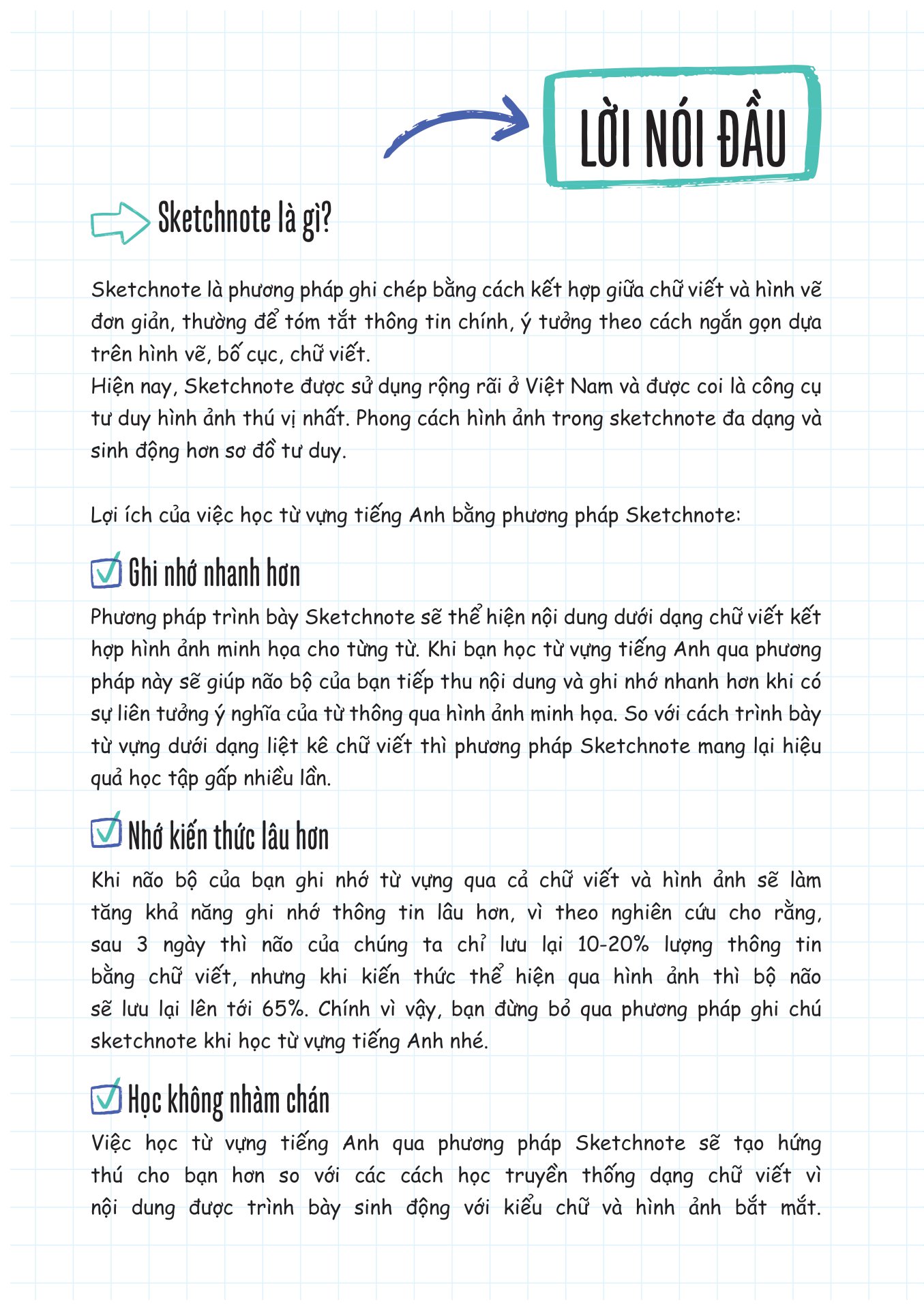 Sketchnote English Vocabulary - MC