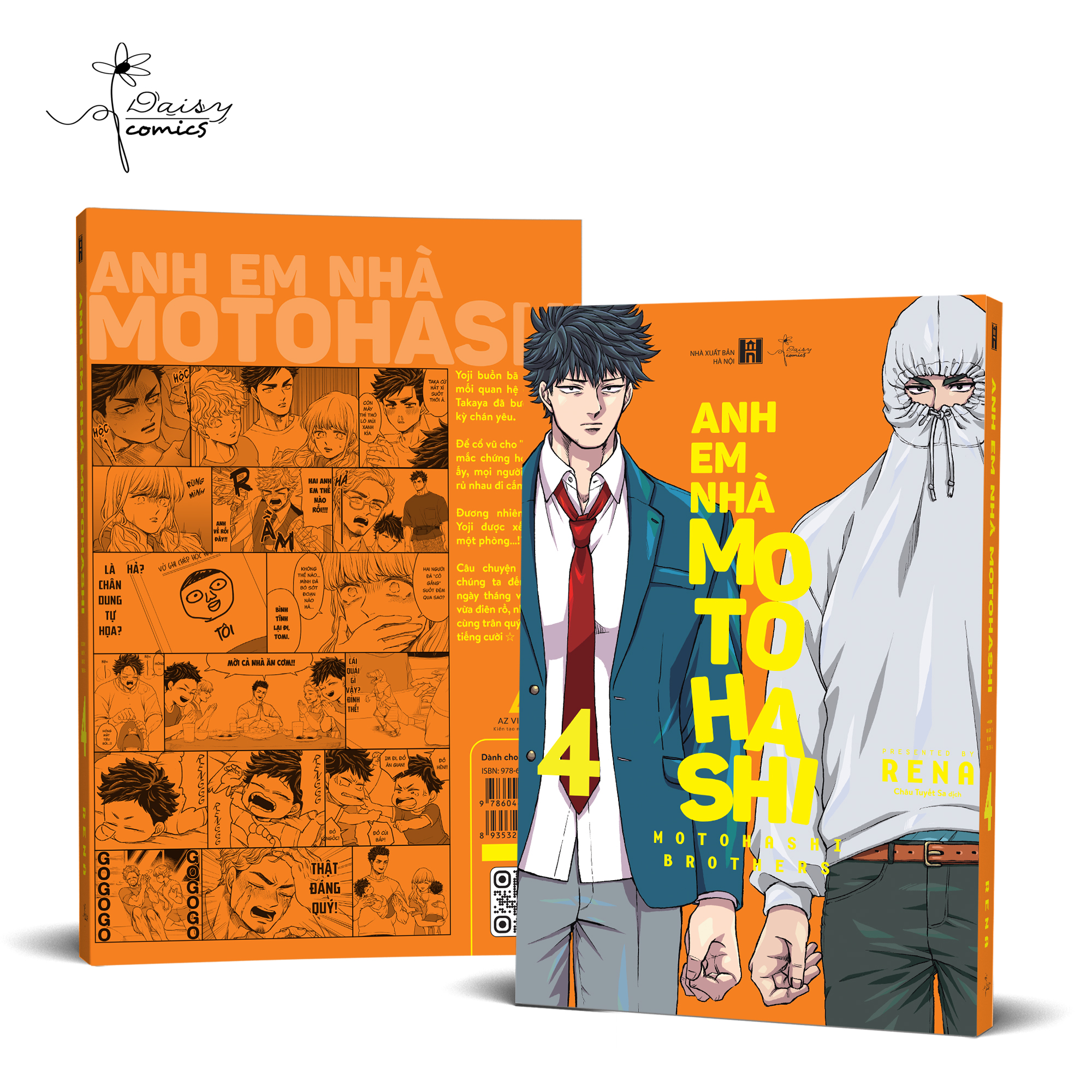 Sách Anh Em Nhà Motohashi Tập 4