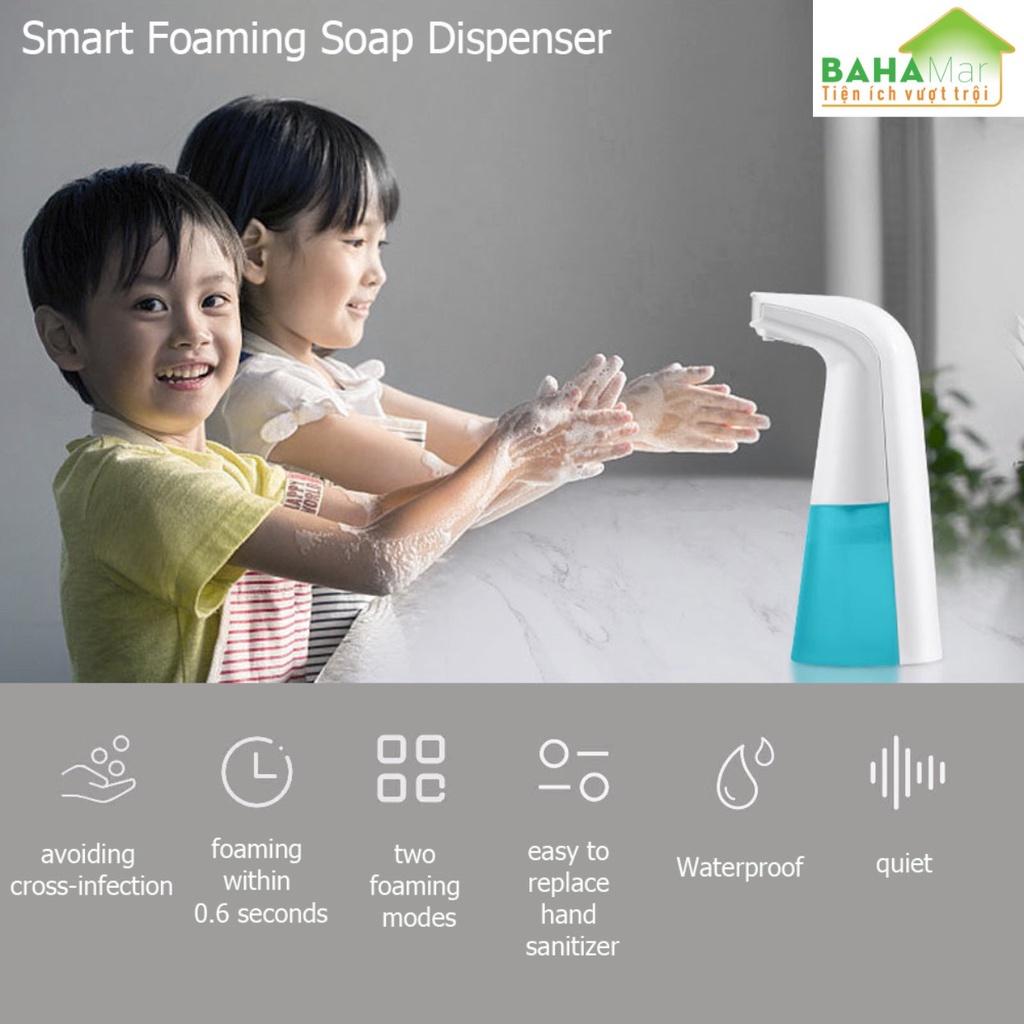 BÌNH TỰ ĐỘNG TẠO BỌT XÀ PHÒNG VÀ CẢM BIẾN RỬA TAY KHÔNG TIẾP XÚC "BAHAMAR" Dễ dàng lắp đặt, xà phòng hoặc nước rửa tay