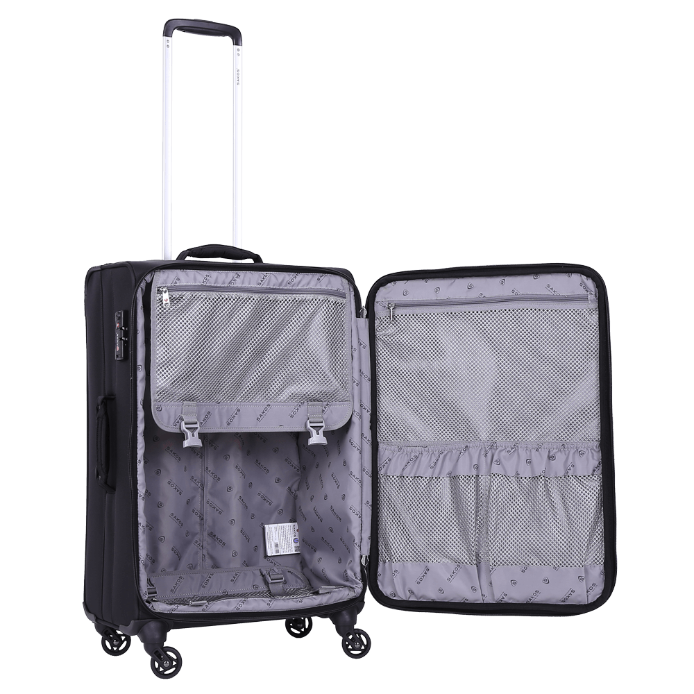 Vali Kéo Vải Du Lịch SAKOS WINNER 7 - Size L / Ký Gửi - Khóa TSA - Chống Thấm, Trượt Nước