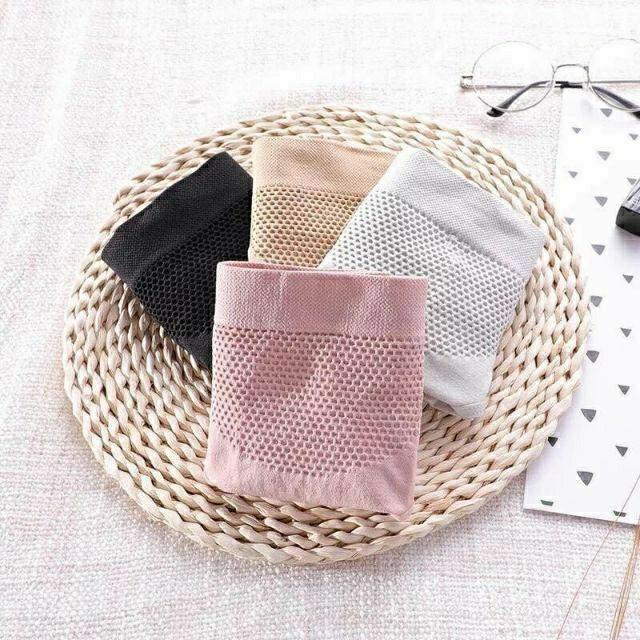 Quần lót nữ Cotton xuất Nhật kháng khuẩn, nâng mông định hình cạp ngắn 481