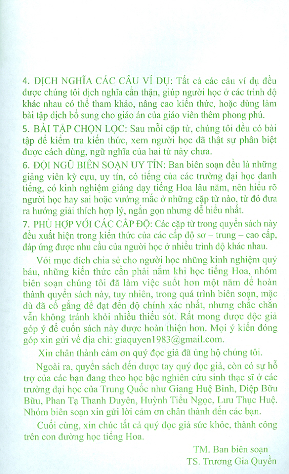 Học tiếng Hoa dùng từ không sợ sai