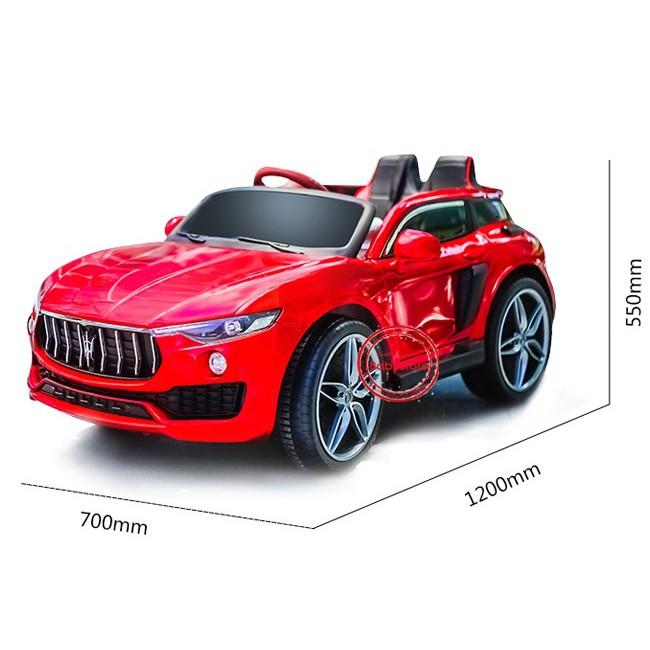 Xe ô tô điện trẻ em cao cấp MASERATI KUPAI-2021 4 động cơ 2 chỗ Bình Ắc Quy 12V7A - DH STORE