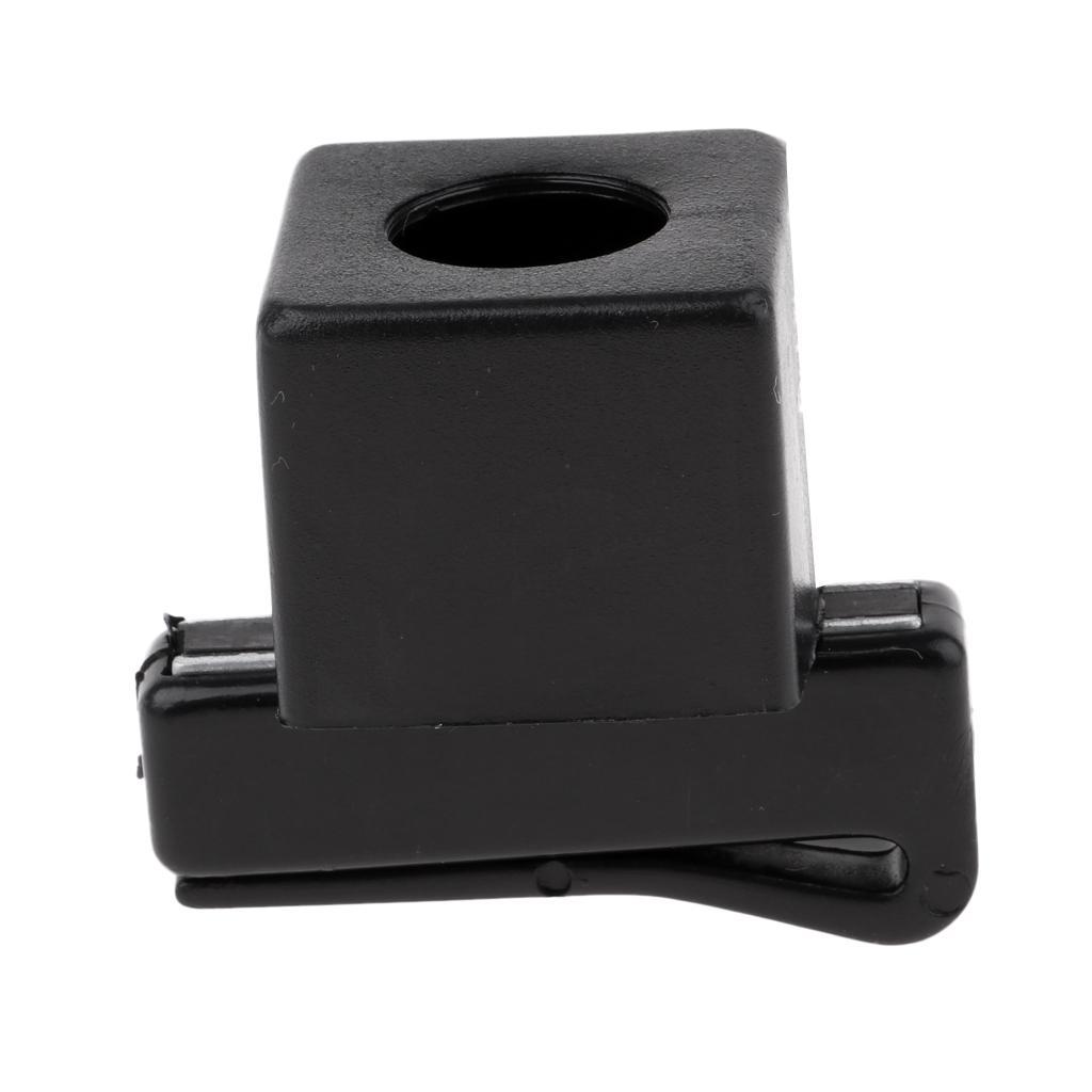 Pool Cue Chalk Holder with Belt Clip Tool And Cue Tip Scuffer Repairer