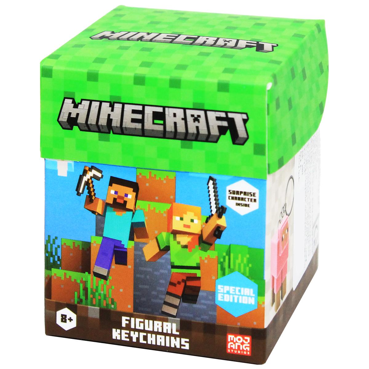 Móc Khóa Nhân Vật Minecraft Phiên Bản Đặc Biệt - Mojang Studios MC8007M (Mẫu Sản Phẩm Bên Trong Là Ngẫu Nhiên)