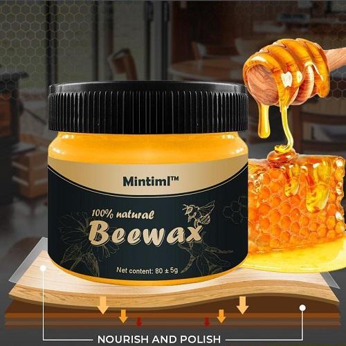 Sáp Ong Beewax Đánh Bóng Đồ Gỗ Bàn Ghế Tủ Sàn Nhà 100% Từ Thiên Nhiên