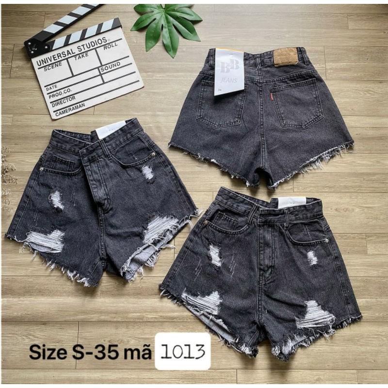 SIZE 30_35 SORT JEAN XÁM RÁCH BIGSIZE LƯNG CAO