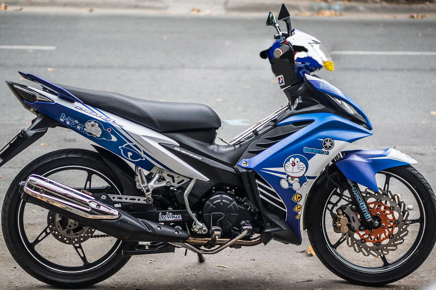 Tem trùm Exciter 135 Doraemon