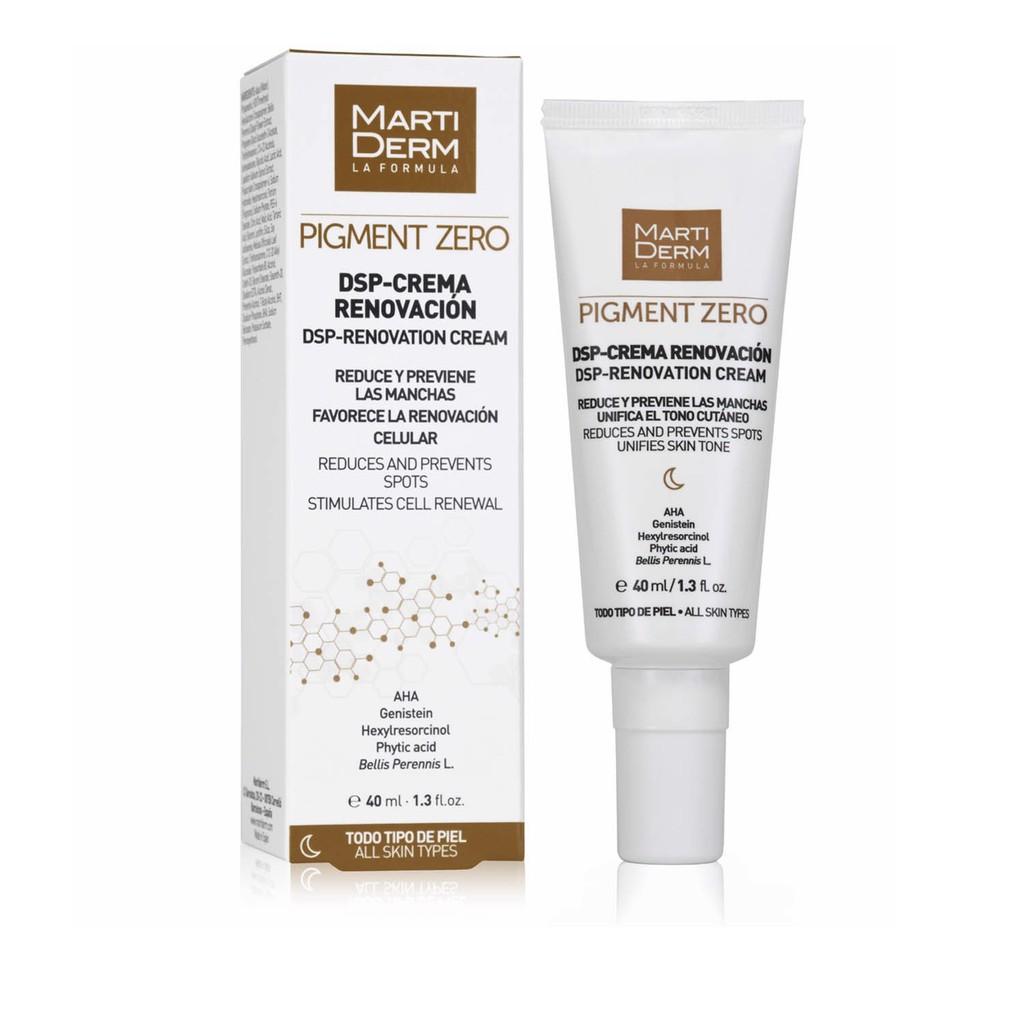 Kem Dưỡng Làm Sáng Da, Mờ Sắc Tố - MartiDerm Pigment Zero DSP Renovation Cream (40ml)