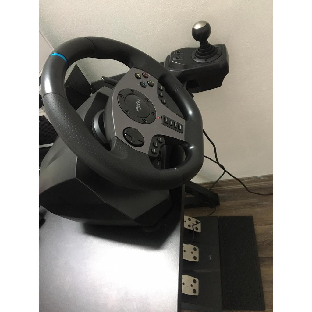 Vô lăng tập lái xe thi bằng lái và chơi game PXN V9 Gaming Racing Wheel