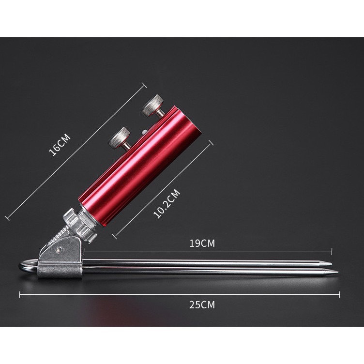 Gác Cần Câu Đài Và Cán Vợt Chất Liệu Cacbon SUPER ROD Xanh Nhã Lam, Kích Thước 2.1m, 2.4m, 2.7m
