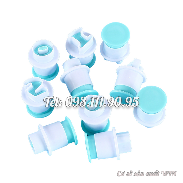 Khuôn Cookie, cutter, fondant, khuôn nhận lò xo 26 chữ cái in hoa, chữ thường, 10 số – Mã số 1909